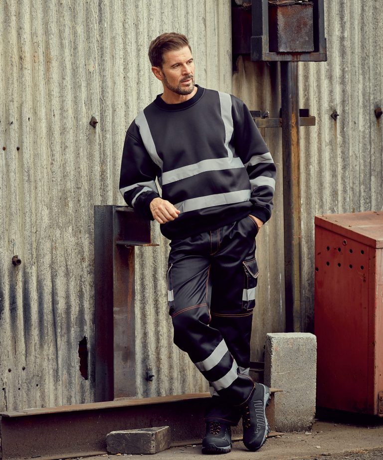 Yoko &#8211; Hi-Vis Sweatshirt (Hvj510) YK030, Vivid Promotion Workwear