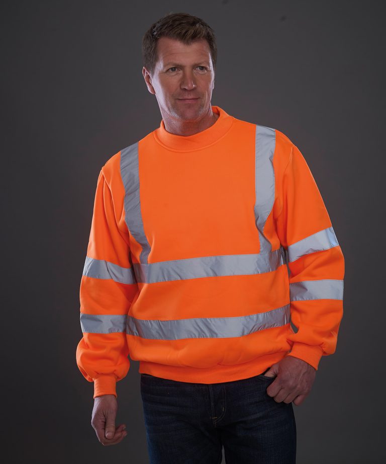 Alternative view of Yoko - Hi-Vis Sweatshirt (Hvj510) YK030