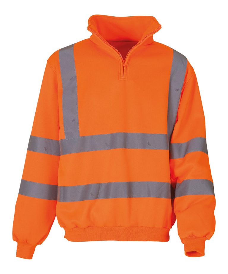 Yoko - Hi-Vis  Zip Sweatshirt (Hvk06) YK031