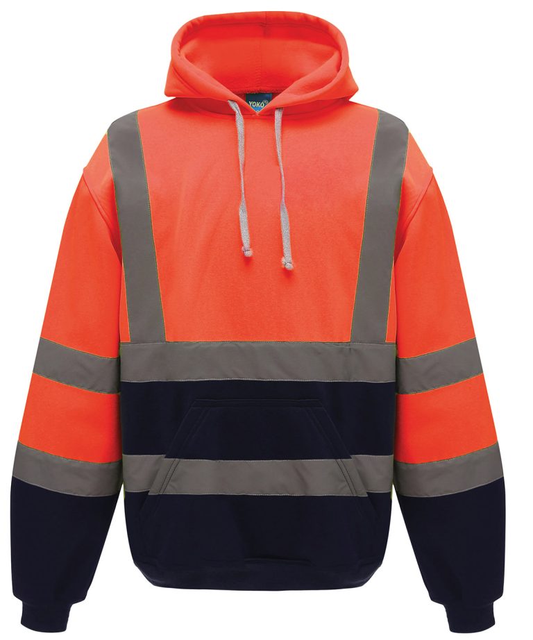 Yoko - Hi - Vis Pull - Over Hoodie (Hvk05) YK032
