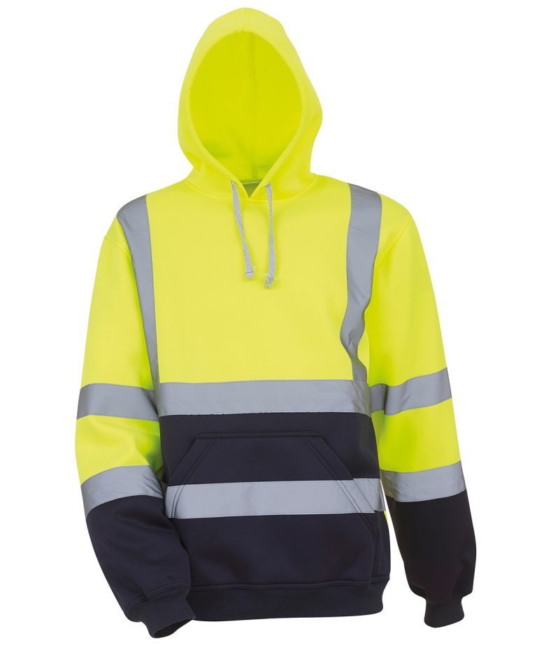 Alternative view of Yoko - Hi - Vis Pull - Over Hoodie (Hvk05) YK032