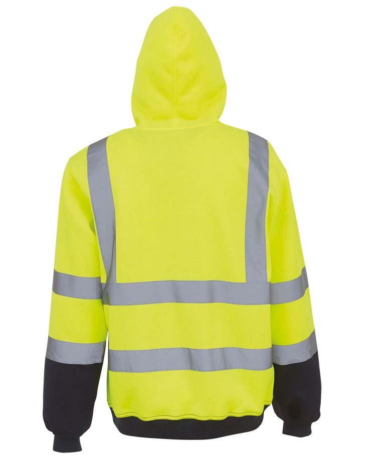 Yoko &#8211; Hi &#8211; Vis Pull &#8211; Over Hoodie (Hvk05) YK032, Vivid Promotion Workwear