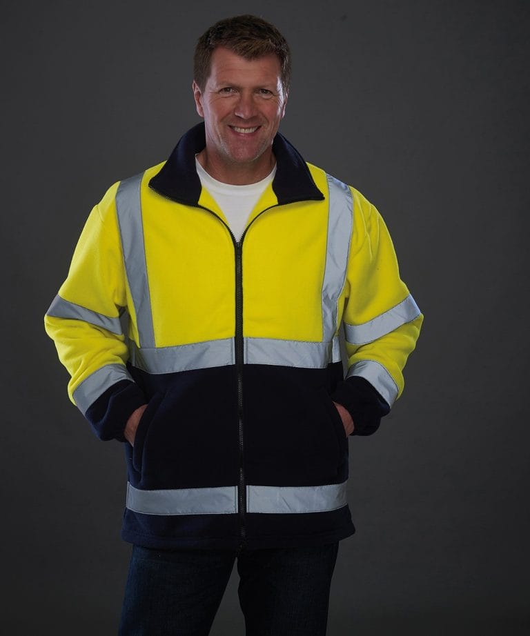 Yoko - Hi - Vis Heavyweight Fleece Jacket (Hvk08) YK042