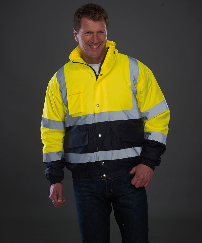 Yoko - Hi - Vis Two - Tone Bomber Jacket (Hvp218) YK044