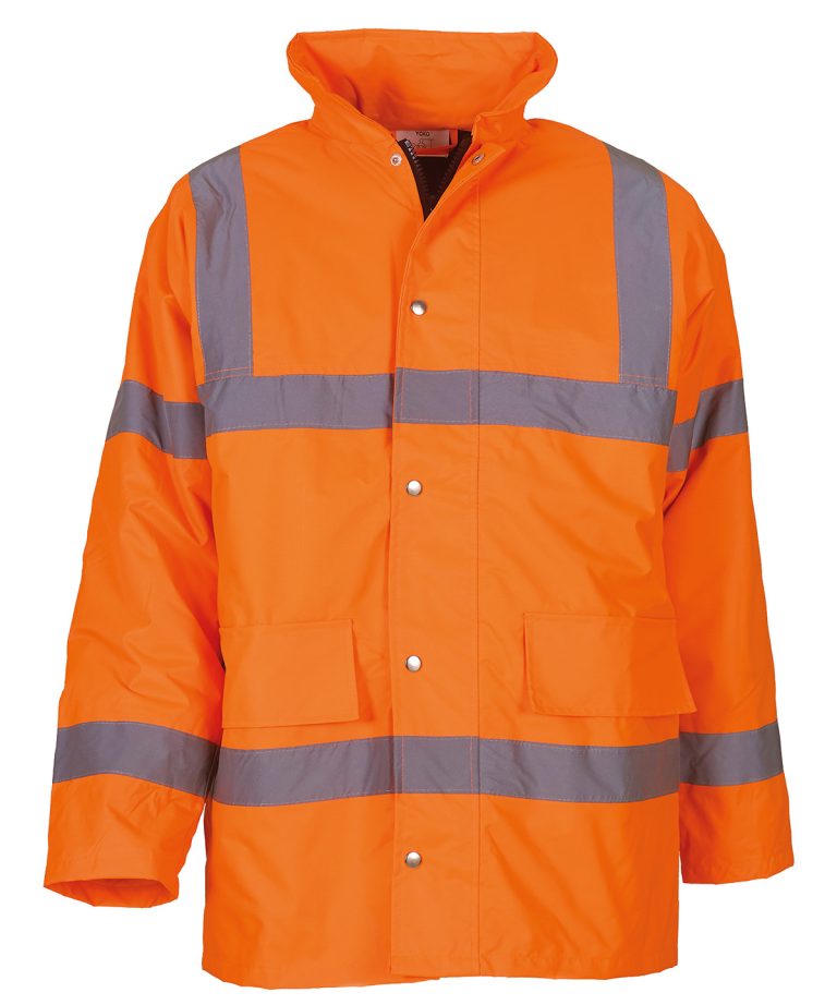 Alternative view of Yoko - Hi - Vis Classic Motorway Jacket (Hvp300) YK045