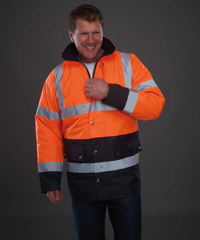 Yoko - Hi - Vis Two - Tone Motorway Jacket (Hvp302) YK048