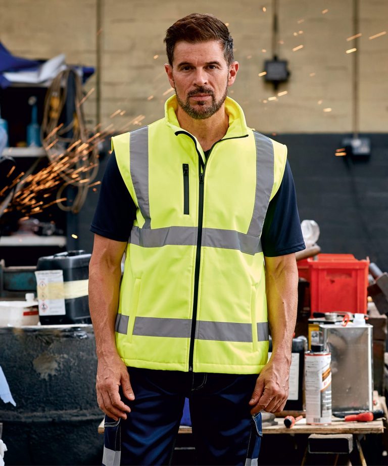 Yoko - Hi - Vis Softshell Gilet (Hv006) YK050