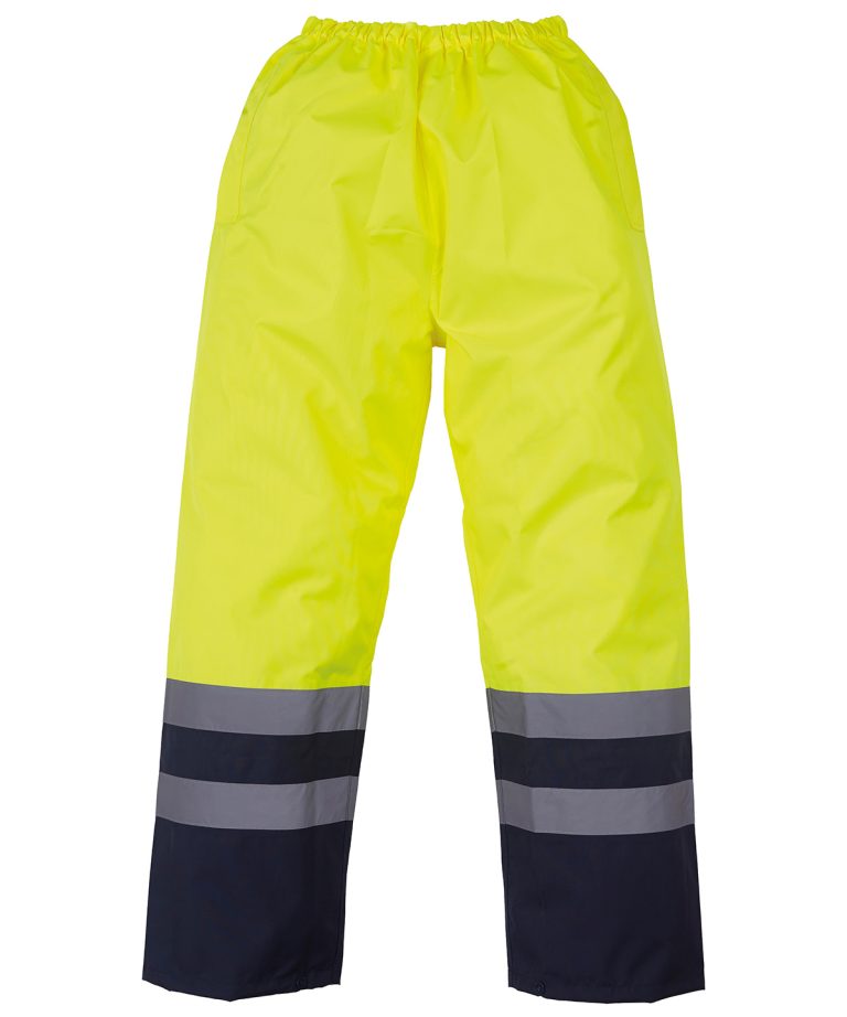 Alternative view of Yoko Hi-Vis Waterproof Overtrousers (Hvs463) YK072