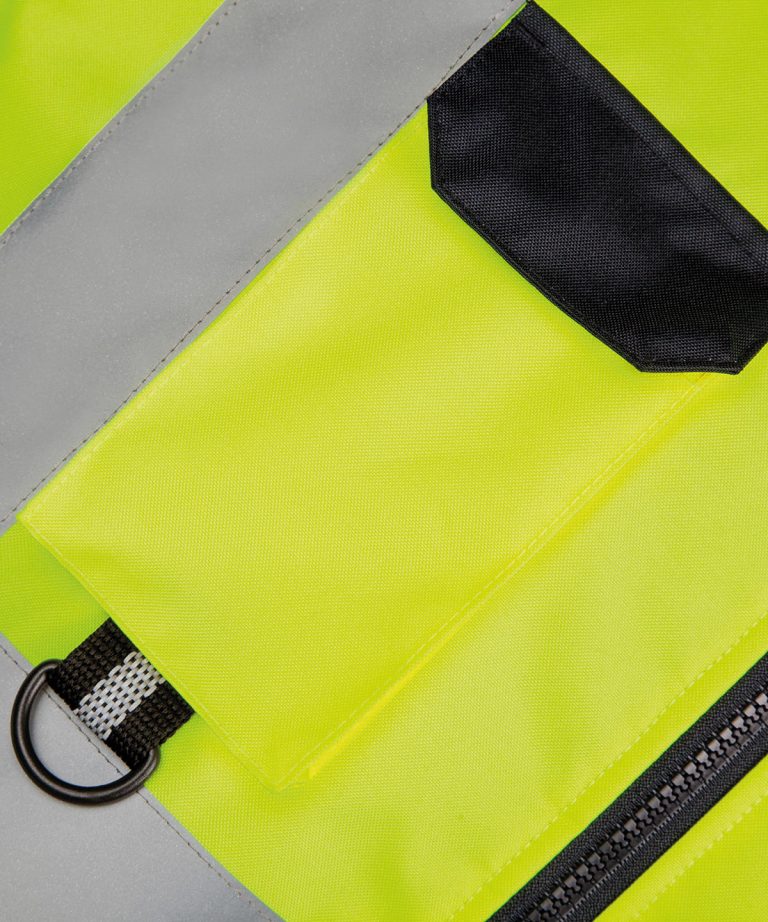 Yoko &#8211; Hi &#8211; Vis Padded Bodywarmer (Hv005) YK105, Vivid Promotion Workwear