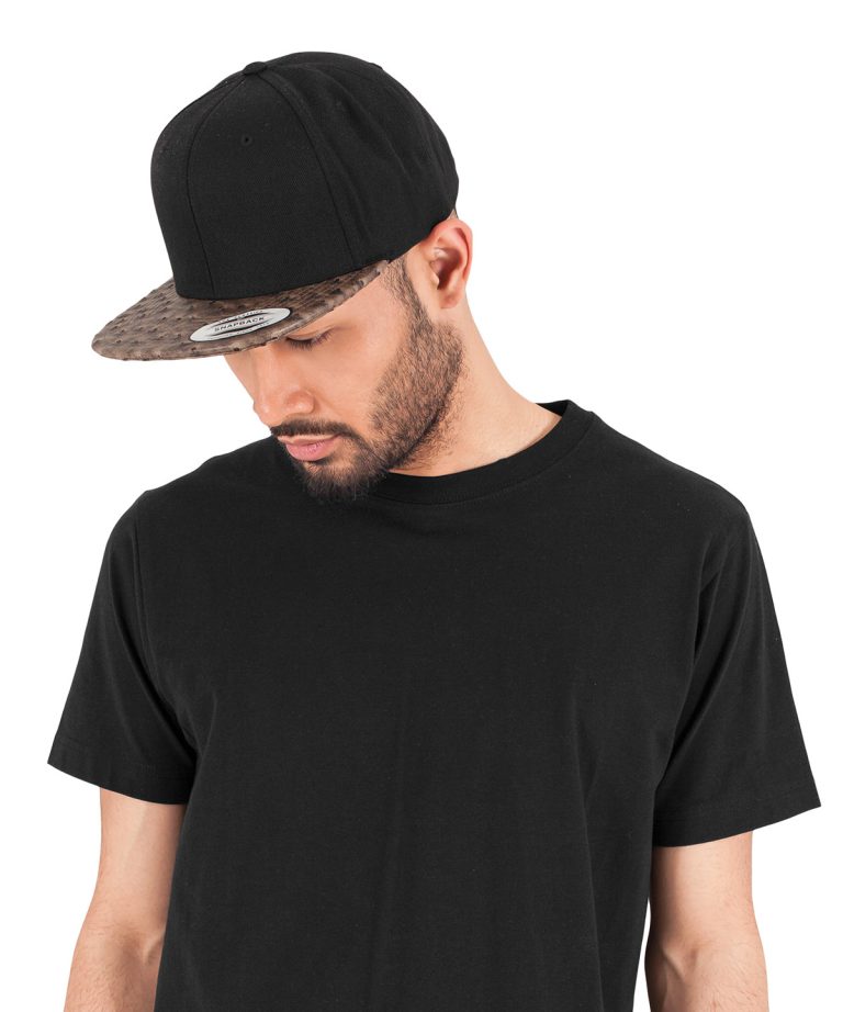 Flexfit By Yupoong &#8211; Leather Snapback (6089Lh) YP007, Vivid Promotion Workwear