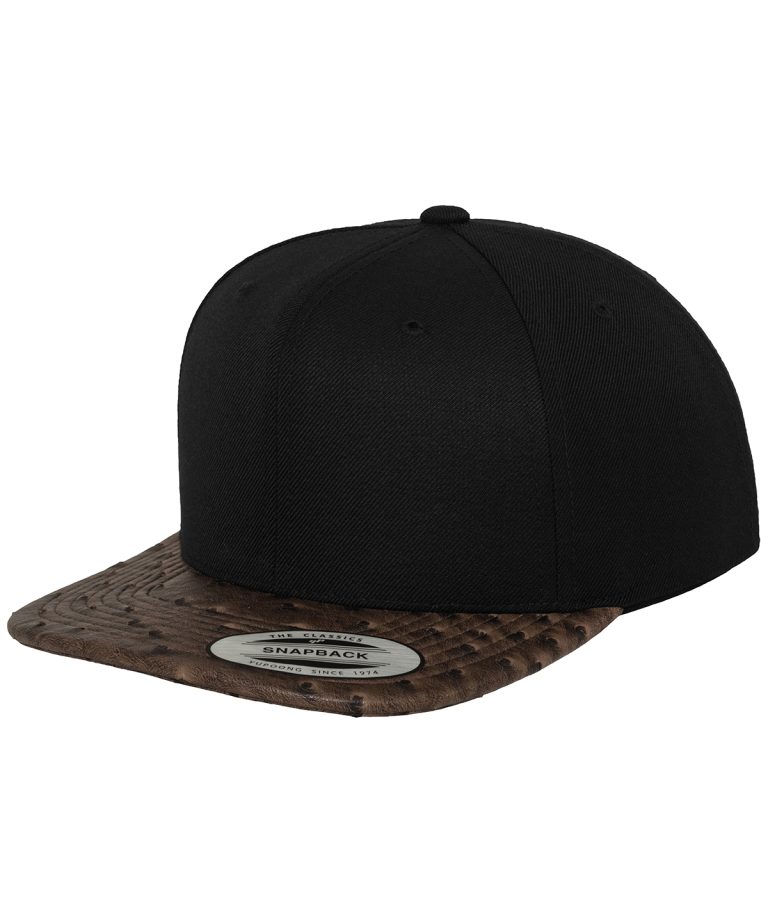 Flexfit By Yupoong &#8211; Leather Snapback (6089Lh) YP007, Vivid Promotion Workwear