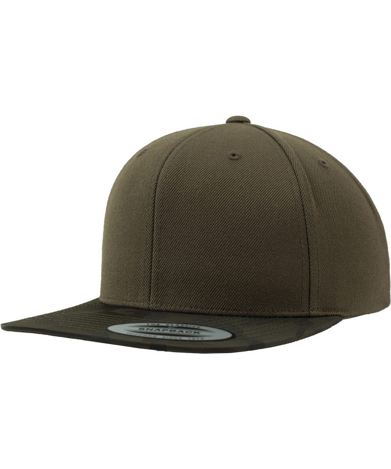Flexfit By Yupoong - Camo Visor Snapback (6089Cv) YP025