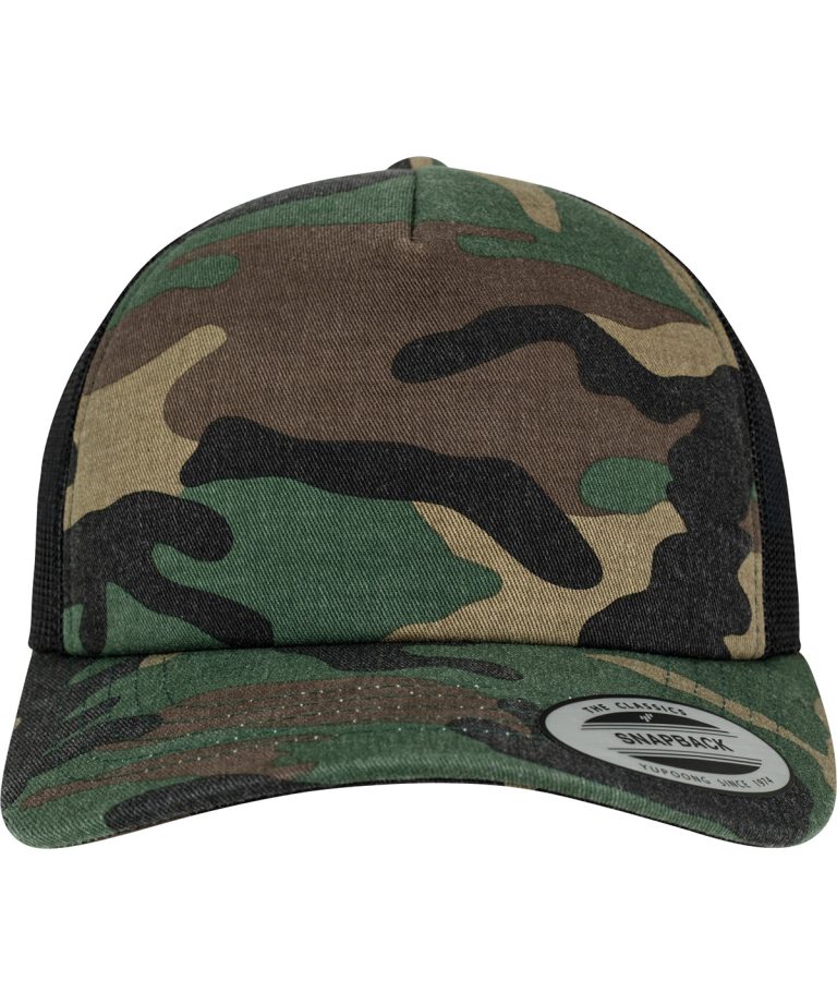 Alternative view of Flexfit By Yupoong - Camo Trucker Cap (6606C) YP029