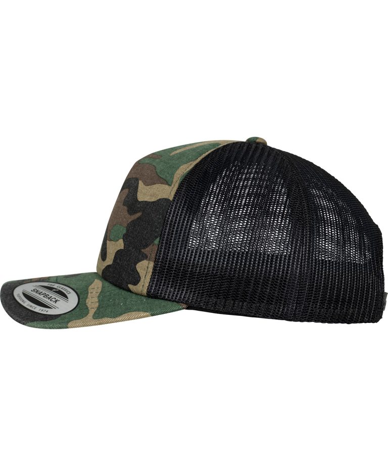 Flexfit By Yupoong &#8211; Camo Trucker Cap (6606C) YP029, Vivid Promotion Workwear