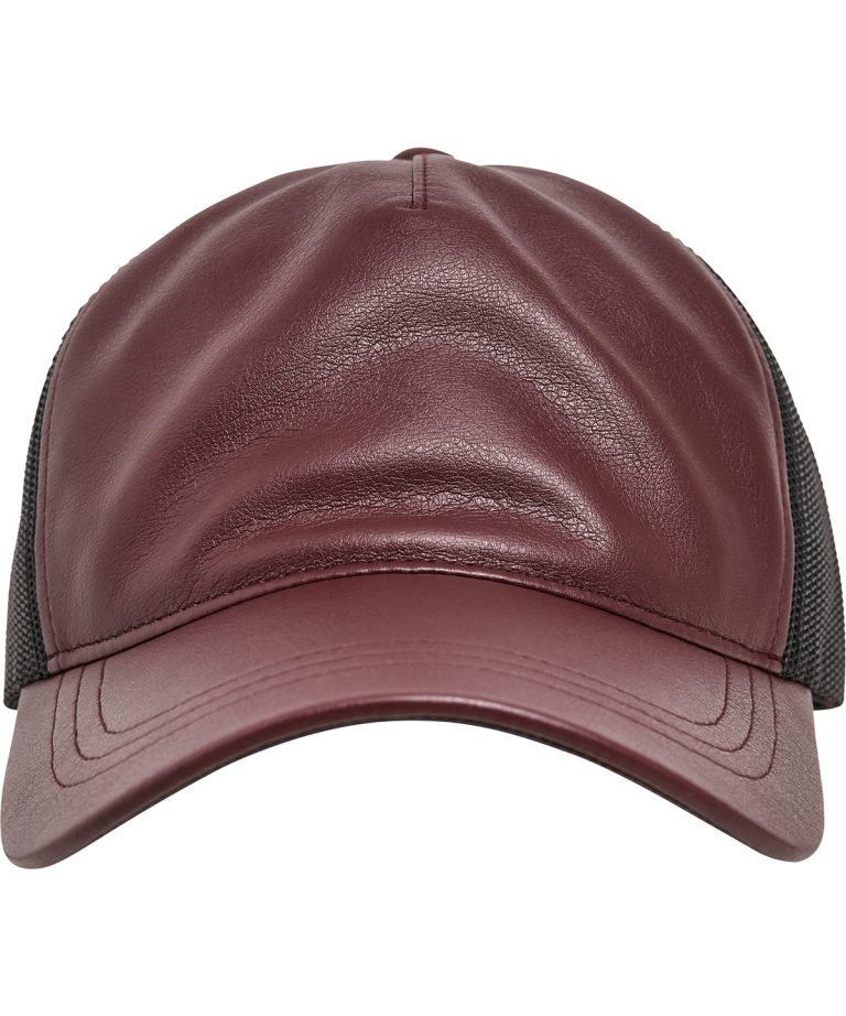 Alternative view of Flexfit By Yupoong - Leather Trucker YP038