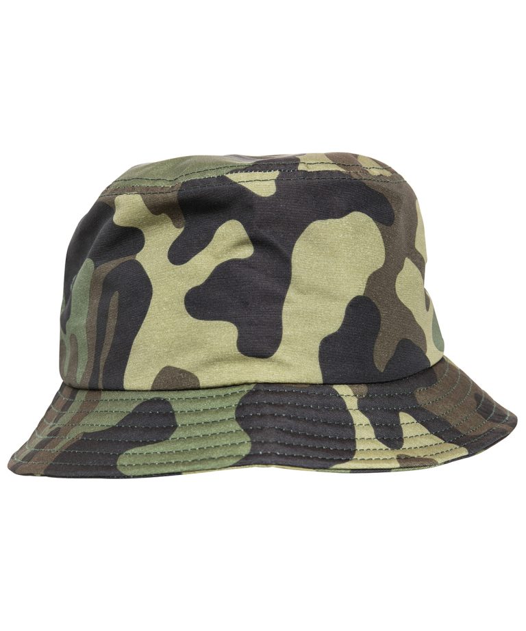 Alternative view of Flexfit By Yupoong - Camo Bucket Hat (5003Cb) YP068