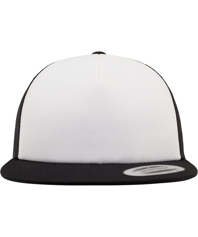 Alternative view of Flexfit By Yupoong - Foam Trucker With White Front (6005Fw) YP076