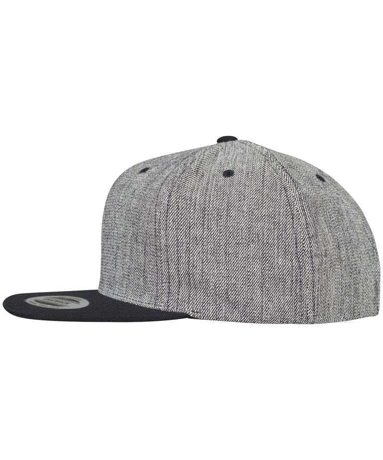 Flexfit By Yupoong &#8211; Melange Solid Snapback (6089Ms) YP085, Vivid Promotion Workwear