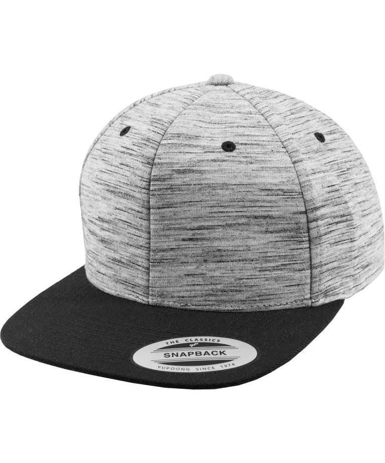 Flexfit By Yupoong - Stripes Melange Crown Snapback (6089Sc) YP088