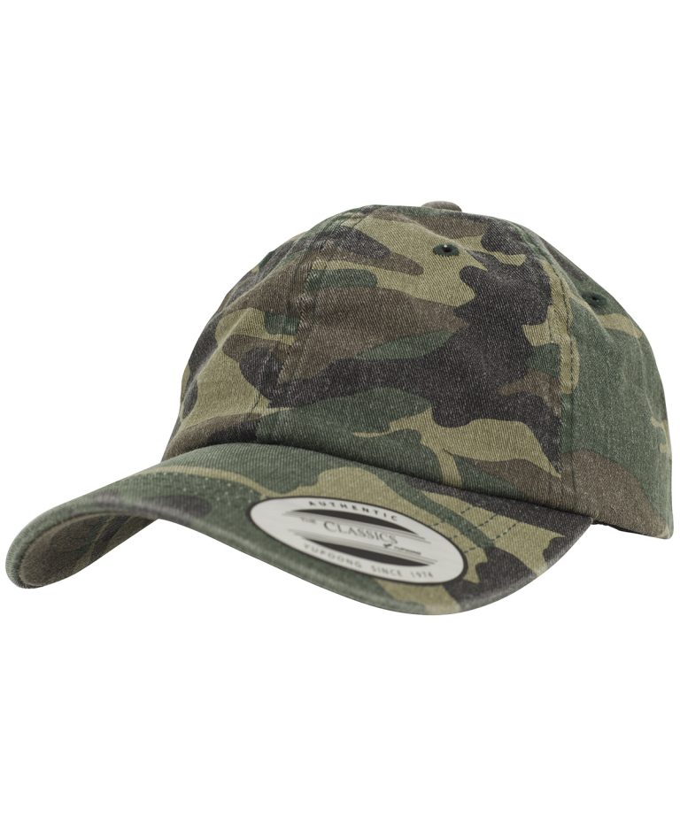 Flexfit By Yupoong &#8211; Low &#8211; Profile Camo Washed Cap (6245Cw) YP094, Vivid Promotion Workwear