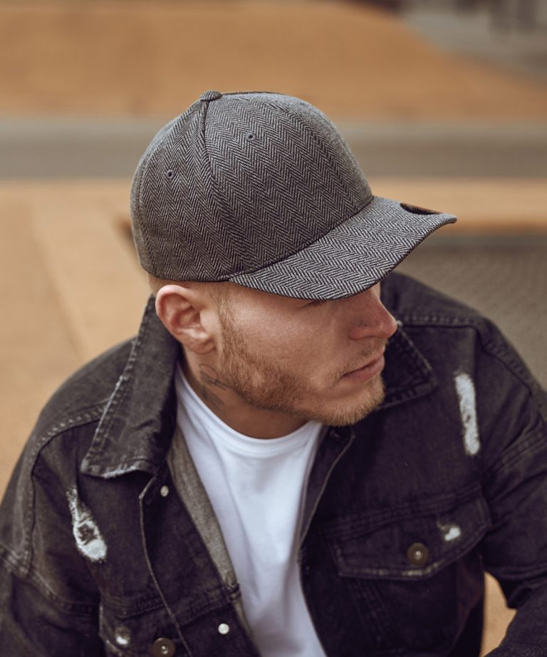 Flexfit By Yupoong &#8211; Herringbone Melange Flexfit (6277Hm) YP108, Vivid Promotion Workwear