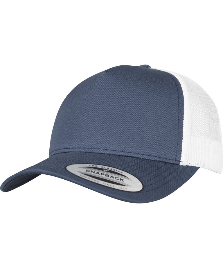 Flexfit By Yupoong &#8211; 5 &#8211; Panel Retro Trucker 2 &#8211; Tone Cap (6506T) YP125, Vivid Promotion Workwear