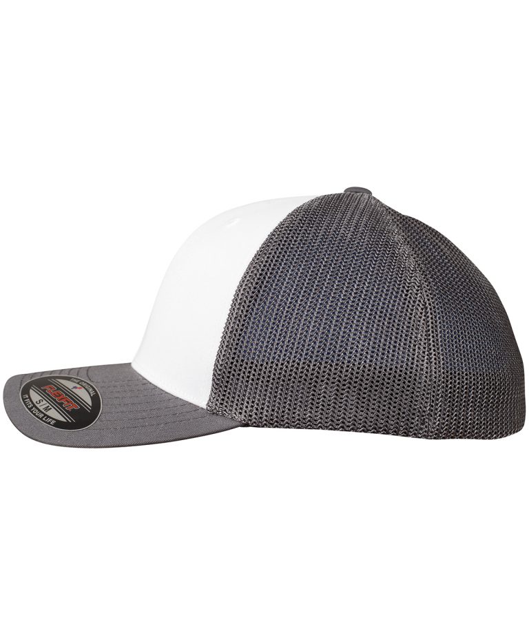 Alternative view of Flexfit By Yupoong - Flexfit Mesh Coloured Front (6511Cf) YP126