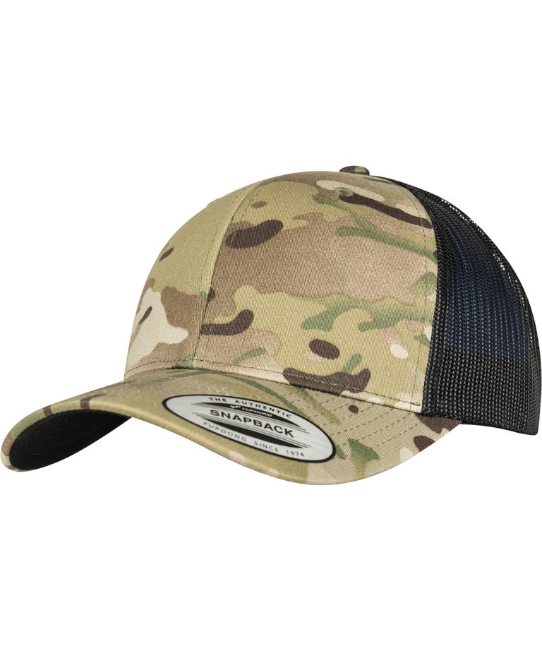 Flexfit By Yupoong - Retro Trucker Multicam (6606Mc) YP131
