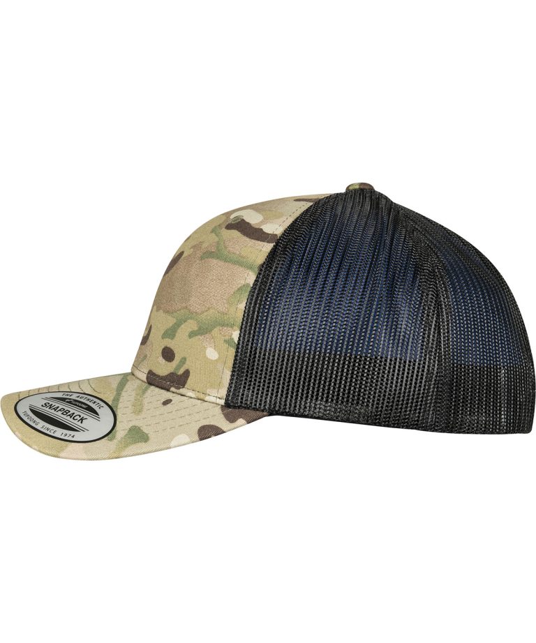 Flexfit By Yupoong &#8211; Retro Trucker Multicam (6606Mc) YP131, Vivid Promotion Workwear