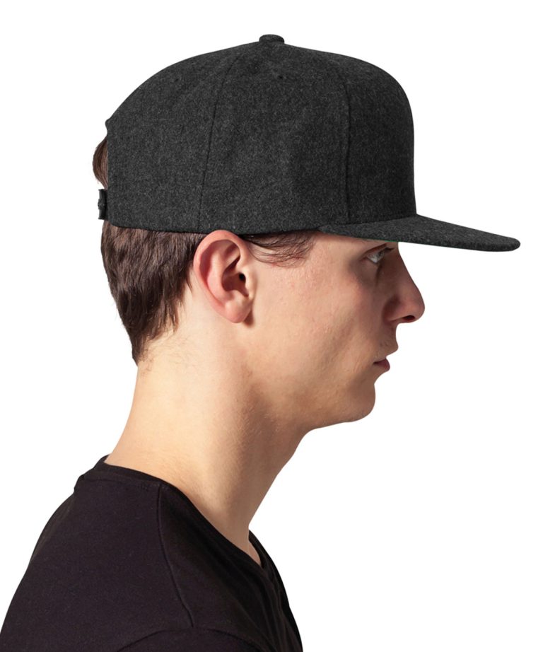 Alternative view of Flexfit By Yupoong - Melton Wool Snapback (6689M) YP132
