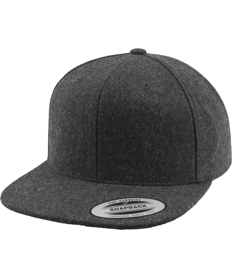 Flexfit By Yupoong &#8211; Melton Wool Snapback (6689M) YP132, Vivid Promotion Workwear