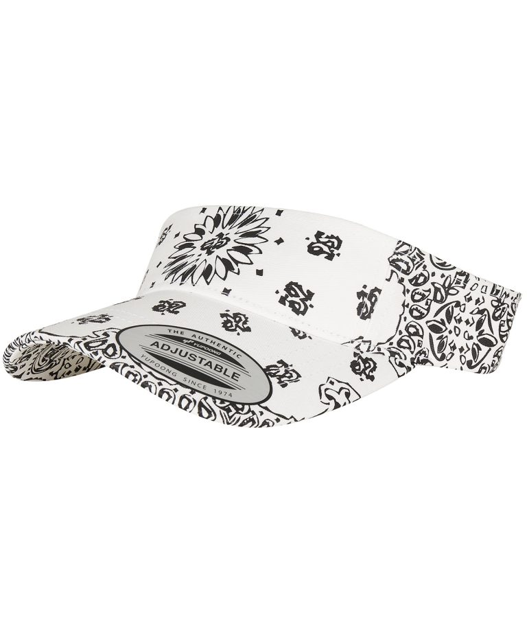 Flexfit By Yupoong - Bandana Print Visor (8888Bp) YP143
