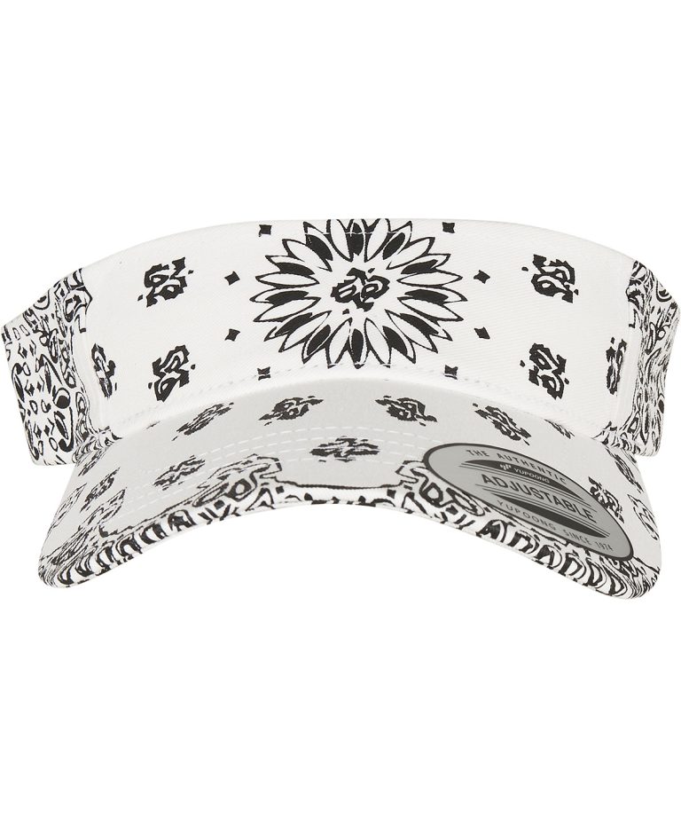Alternative view of Flexfit By Yupoong - Bandana Print Visor (8888Bp) YP143