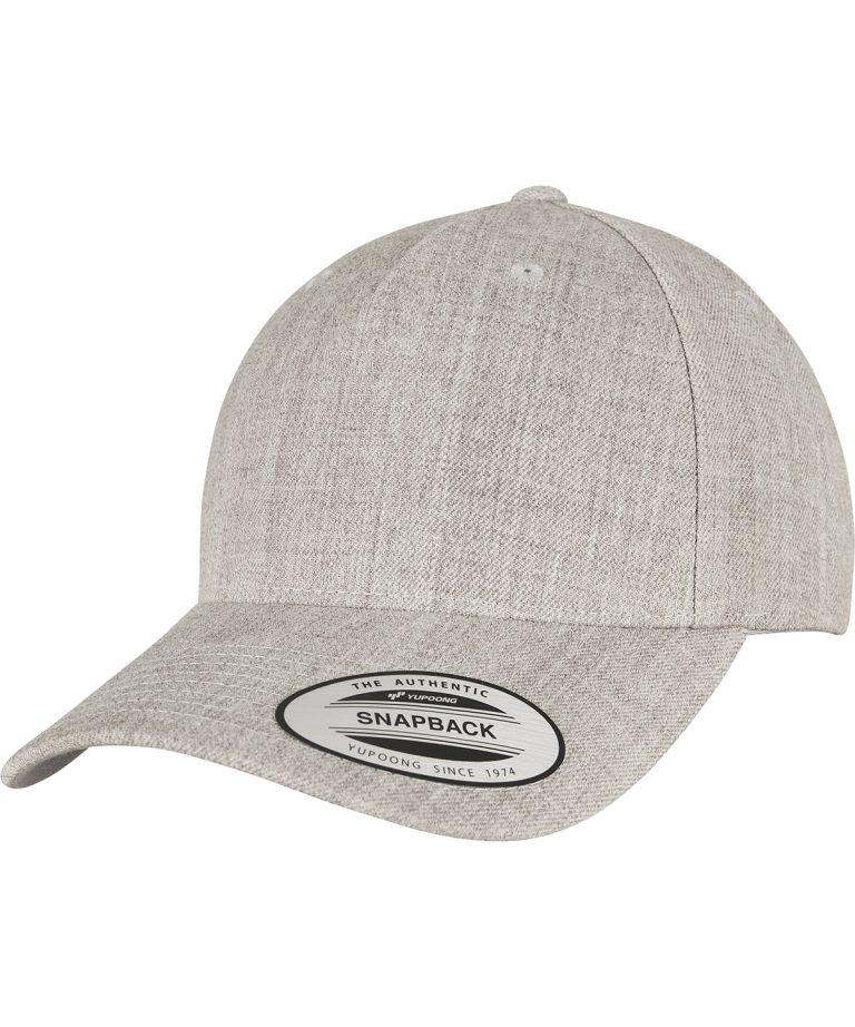 Flexfit By Yupoong &#8211; Yp Classics 5 &#8211; Panel Premium Curved Visor Snapback Cap (5789M) YP158, Vivid Promotion Workwear