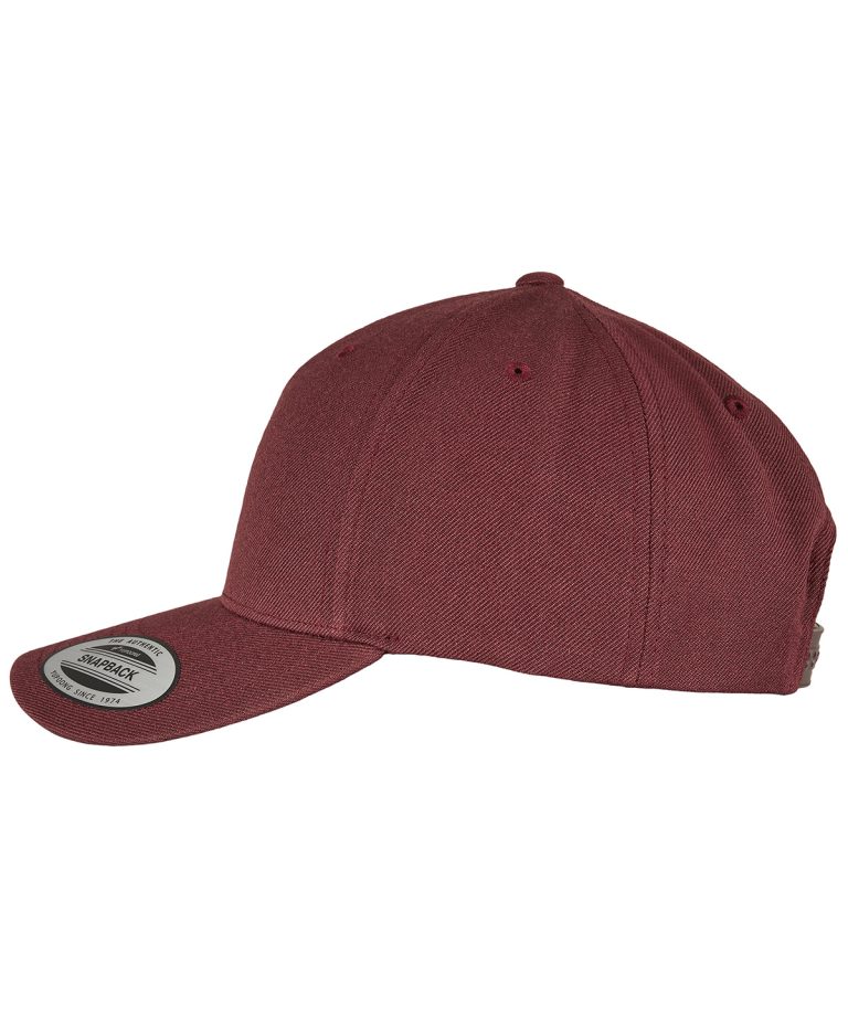 Alternative view of Flexfit By Yupoong - Yp Classics 5 - Panel Premium Curved Visor Snapback Cap (5789M) YP158