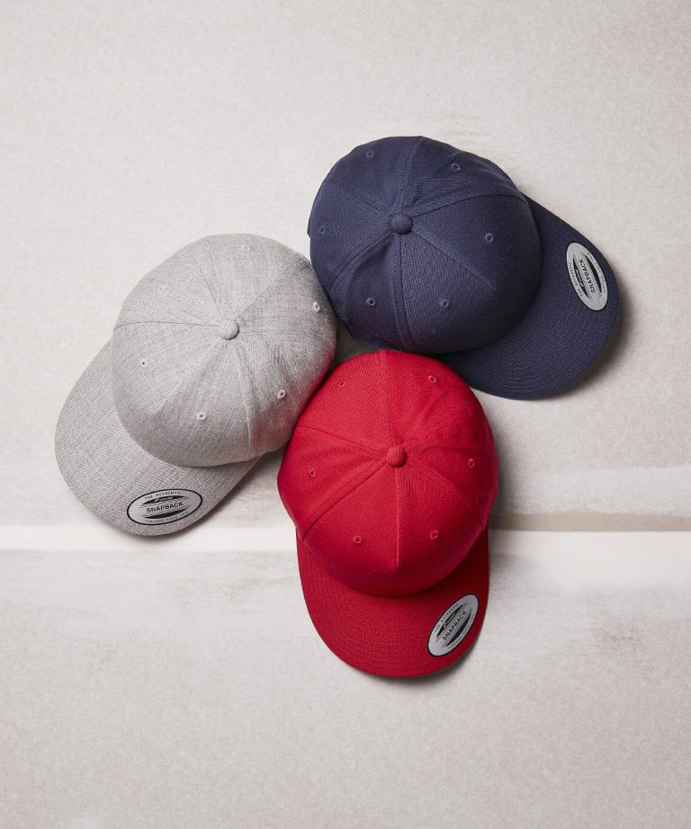 Flexfit By Yupoong &#8211; Yp Classics 5 &#8211; Panel Premium Curved Visor Snapback Cap (5789M) YP158, Vivid Promotion Workwear