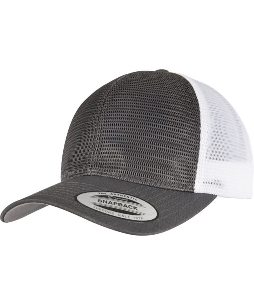 Flexfit By Yupoong - 360ｰ Omnimesh 2 - Tone Cap (6360T) YP162 - Image 7