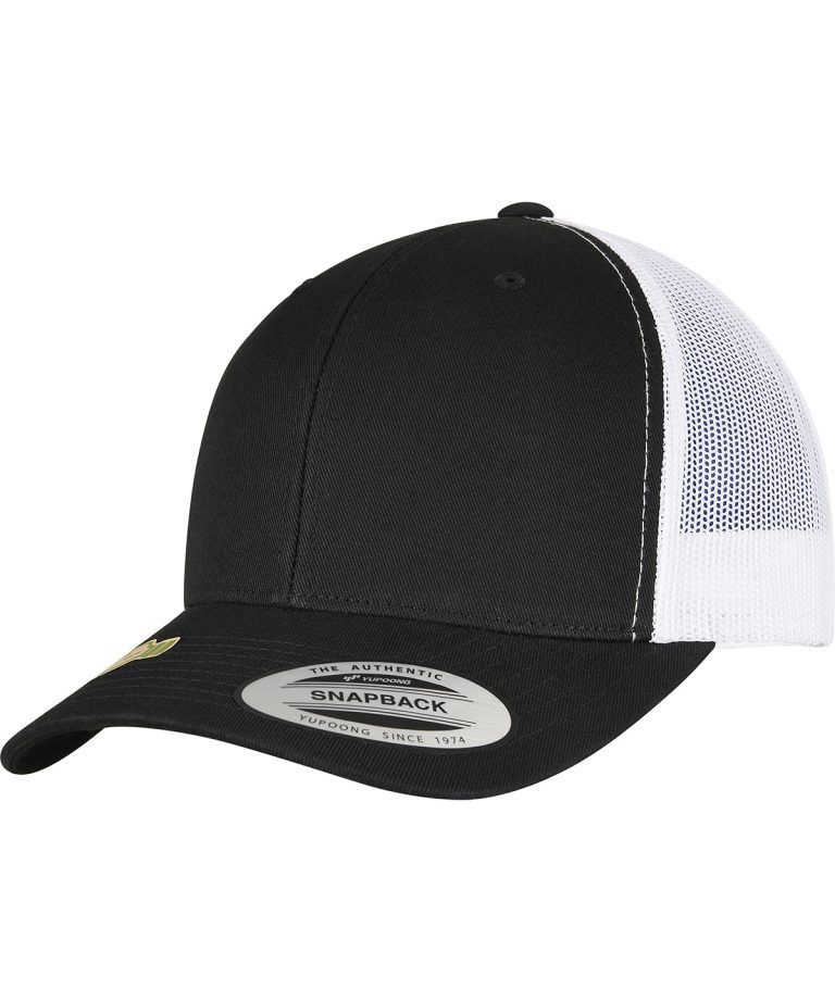 Flexfit By Yupoong &#8211; Yp Classics Recycled Retro Trucker Cap 2 &#8211; Tone (6606Rt) YP164, Vivid Promotion Workwear