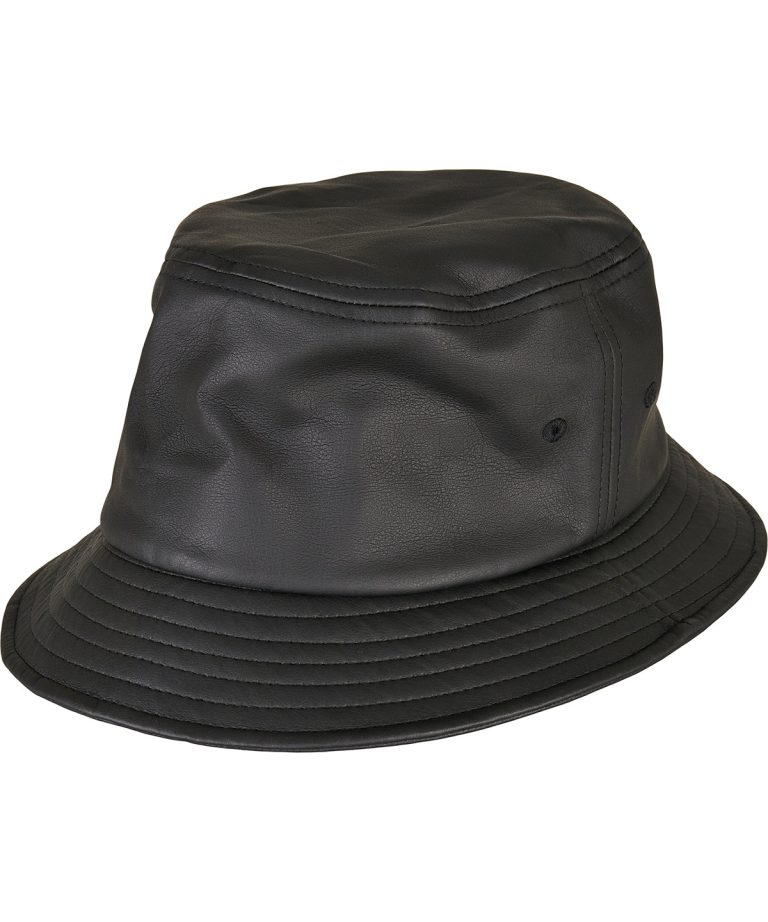 Flexfit By Yupoong - Imitation Leather Bucket Hat (5003Il) YP201