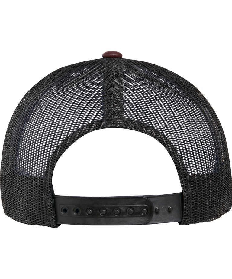 Flexfit By Yupoong &#8211; Synthetic Leather Trucker (6606Lt) YP235, Vivid Promotion Workwear