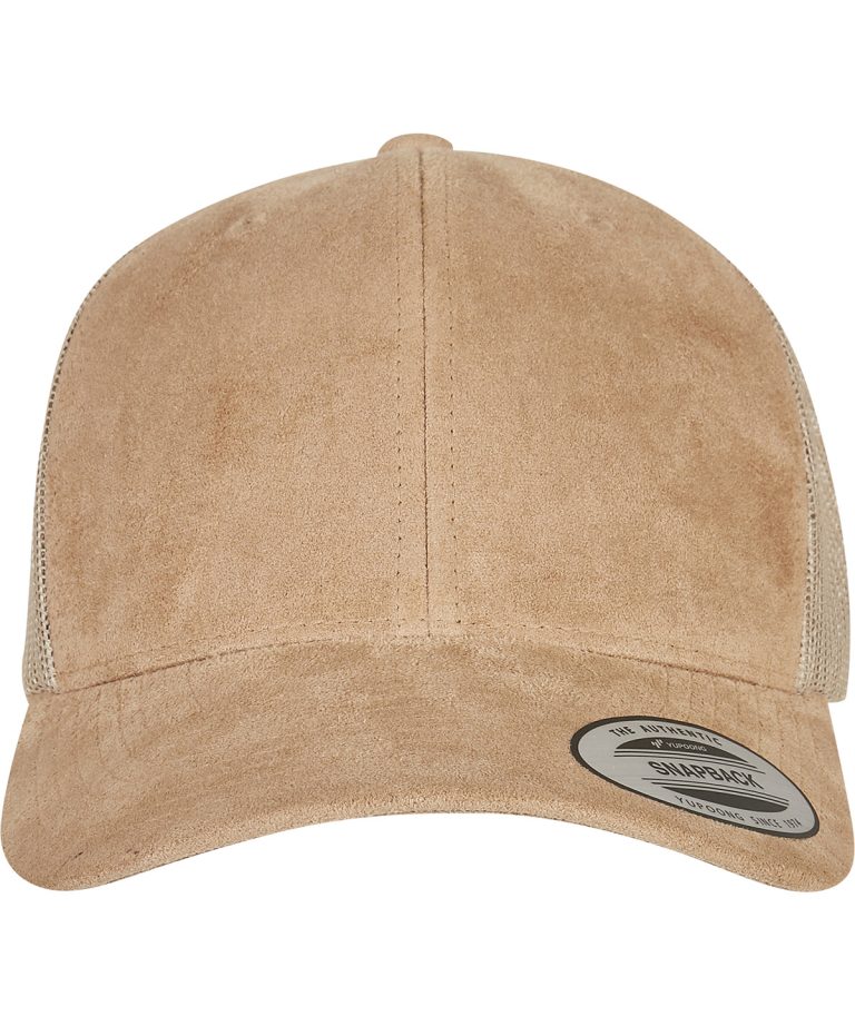Flexfit By Yupoong - Imitation Suede Leather Trucker Cap (6606Su) YP236