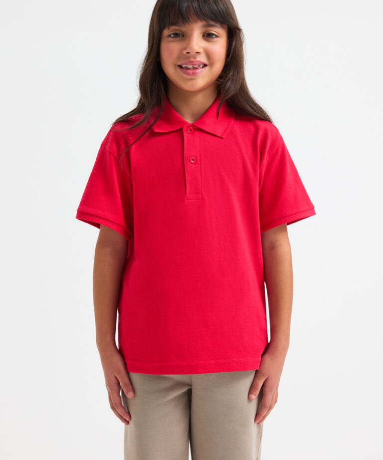 Alternative view of UNEEK Childrens Active Cotton Poloshirt UC116