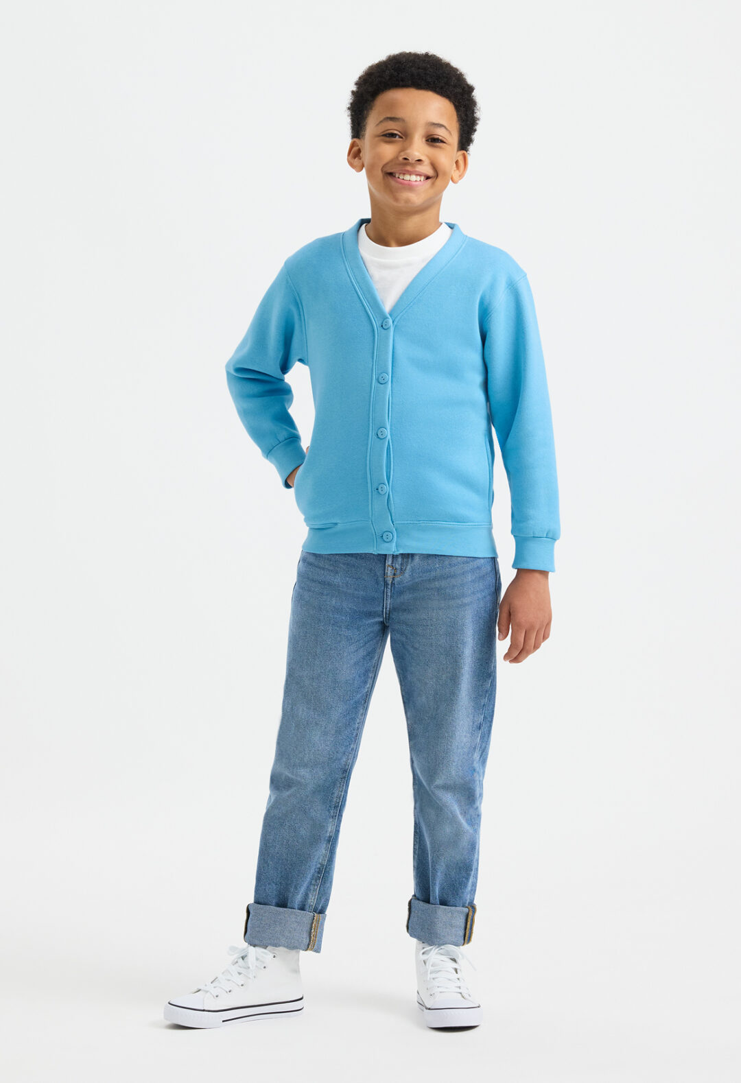 UNEEK Childrens Classic Cardigan UC207, Vivid Promotion Workwear