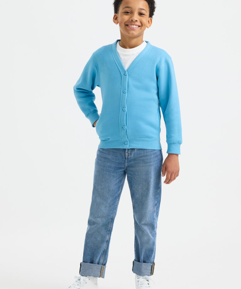 UNEEK Childrens Classic Cardigan UC207, Vivid Promotion Workwear
