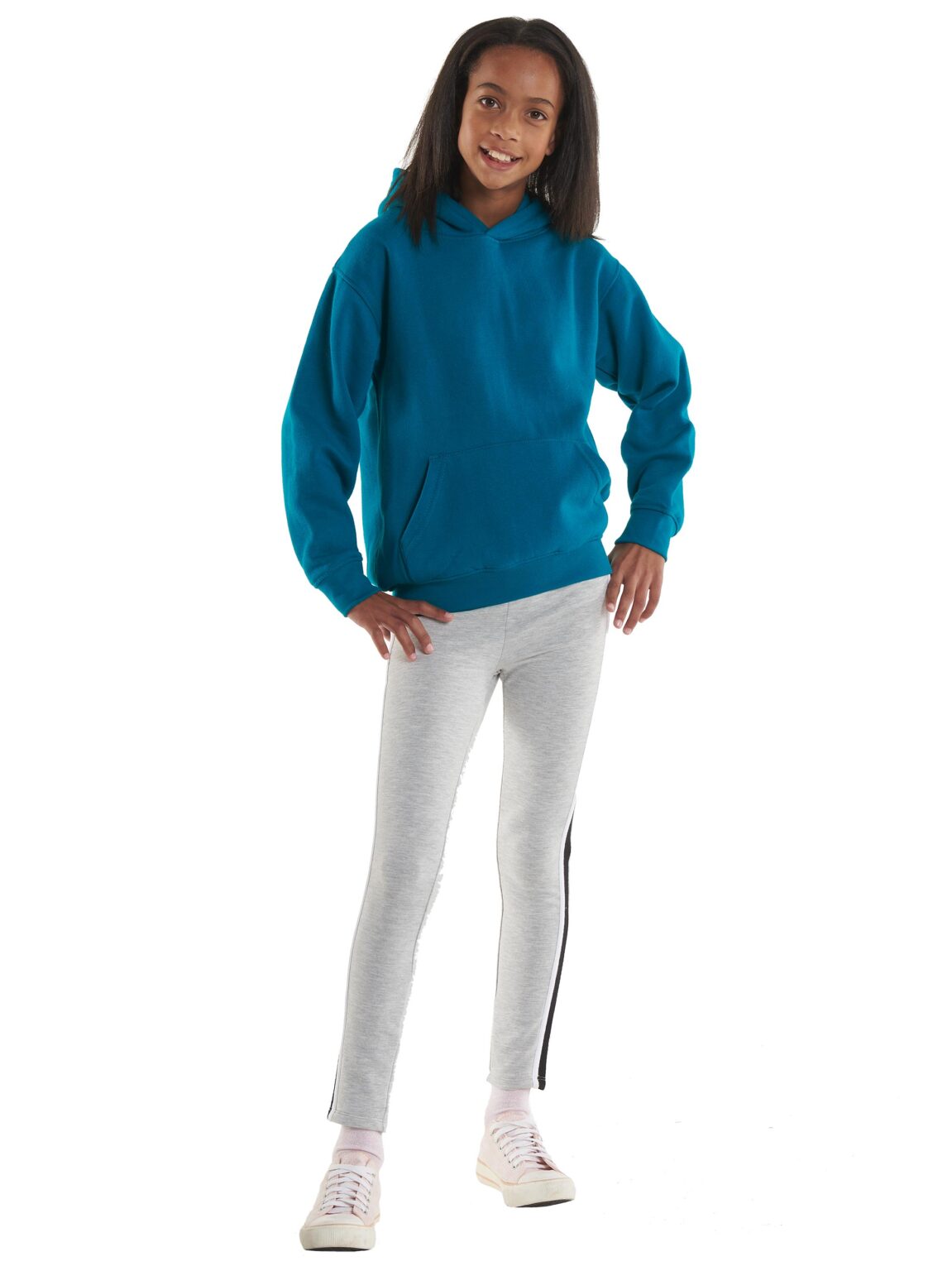 UNEEK Childrens Classic Hooded Sweatshirt UC503 Unisex, Vivid Promotion Workwear