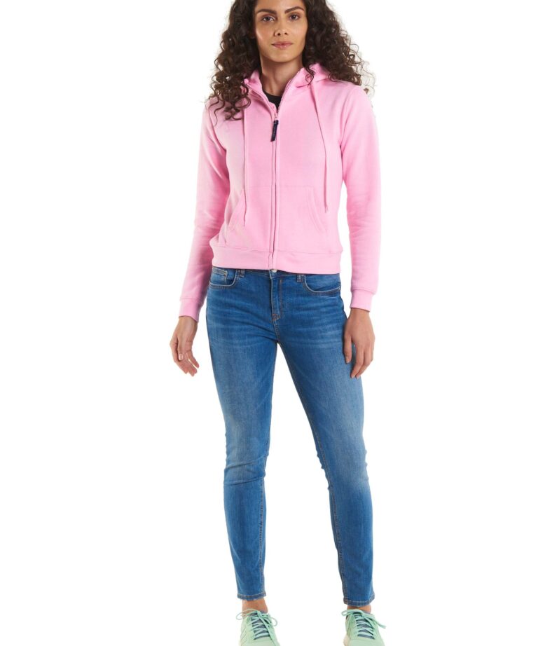 UNEEK Ladies Classic Full Zip Hooded Sweatshirt UC505