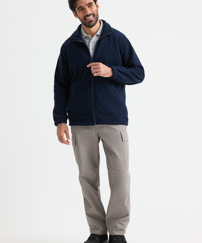 Alternative view of UNEEK Heavyweight Full Zip Fleece Jacket UC601
