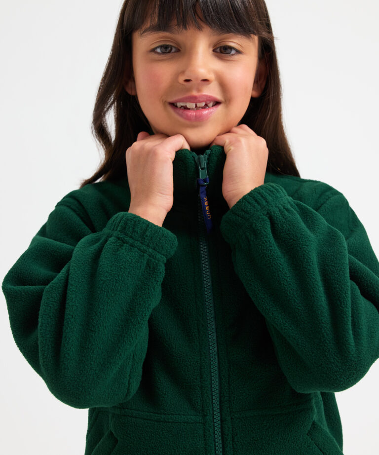 UNEEK Childrens Classic Full Zip Fleece Jacket UC603, Vivid Promotion Workwear