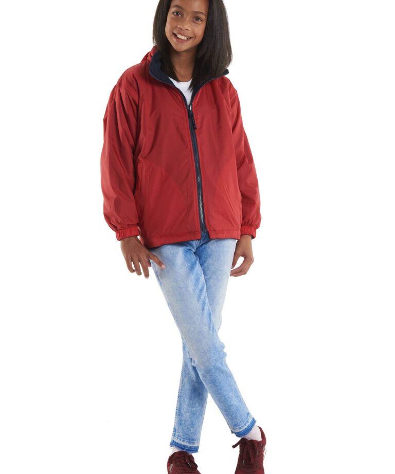 UNEEK Childrens Reversible Fleece Jacket UC606