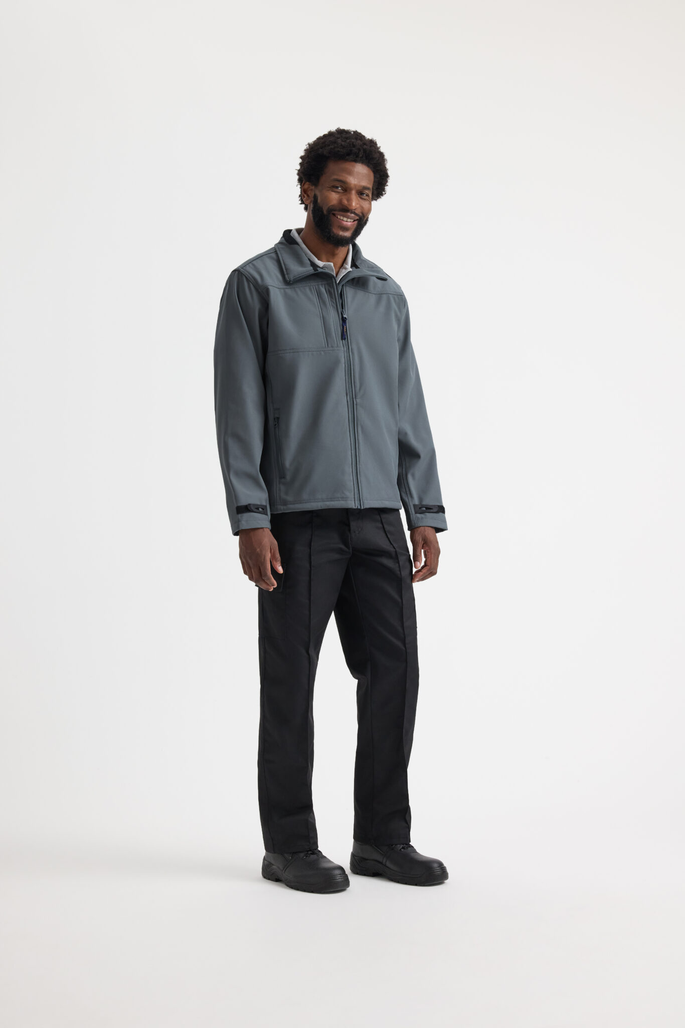 UNEEK Deluxe Full Zip Soft Shell Jacket UC611, Vivid Promotion Workwear